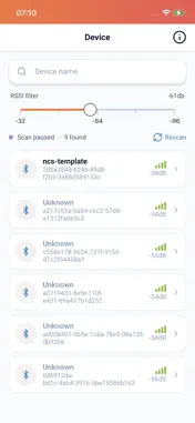 BLE Update screenshot 1