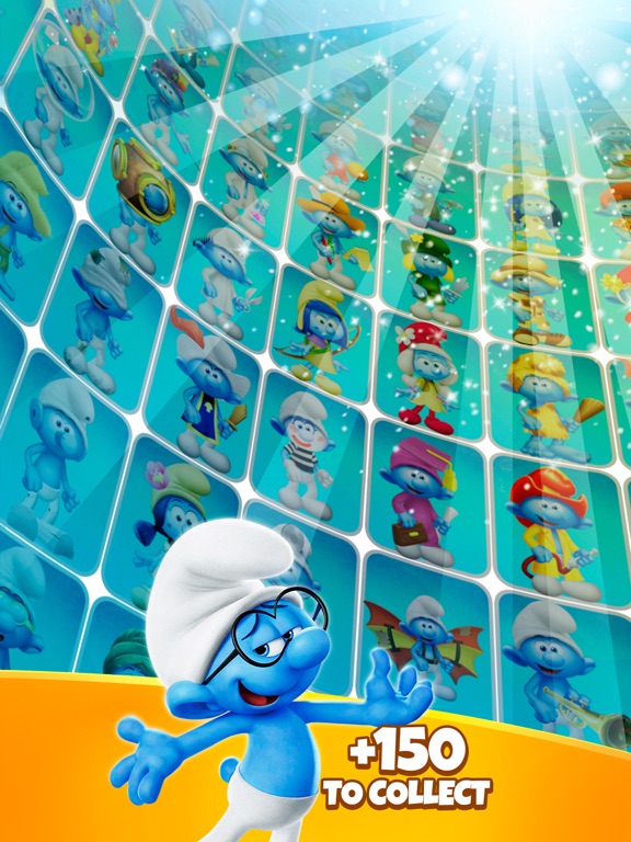Smurfs Bubble Shooter Game iPad screenshot 5 - Games app