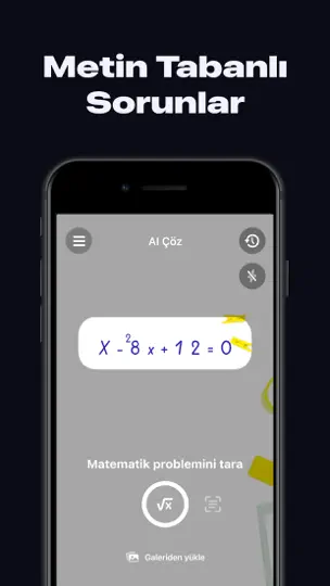 AI Matematik Soru çözme iPhone Ekran Görüntüsü 3