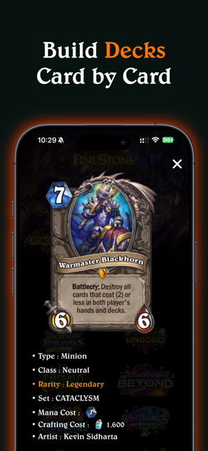 FindStone - Hearthstone Cards Screenshot