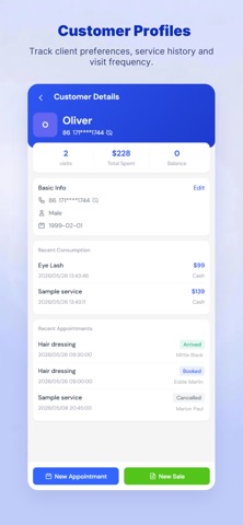 MiSe booking Screenshot 2 of 3