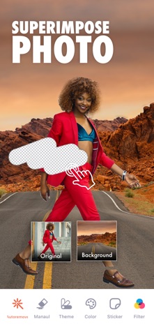 Eraser Background Photo Editor screenshot