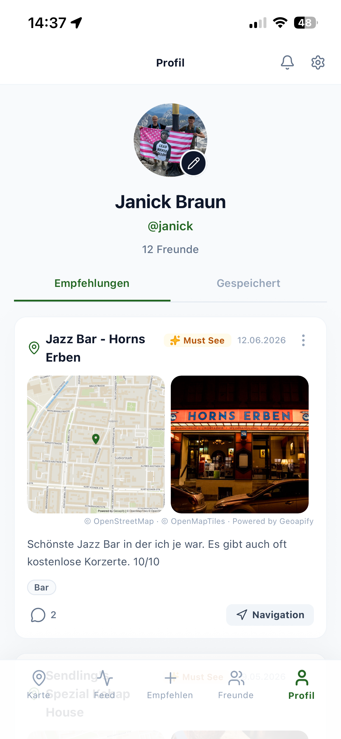places4friends screenshot 3