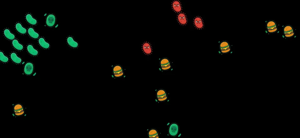 Captura de pantalla de Cellular AI Survival en iPhone 3