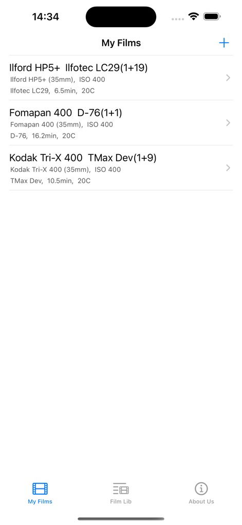 film Dev Timer - Utilities App | MWM