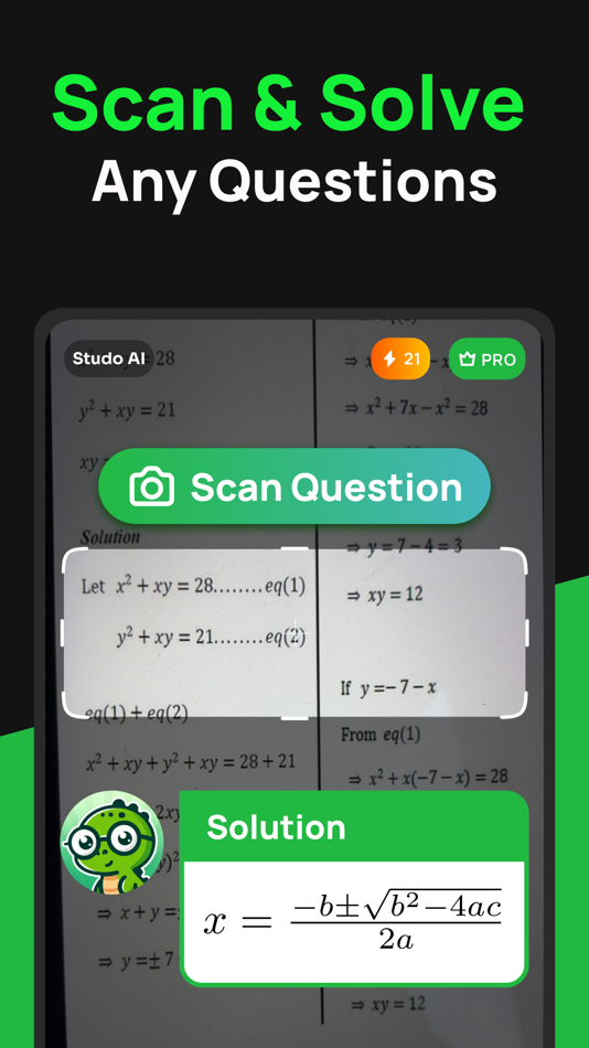 #1. Studo: AI Homework Helper (iOS) 由: Vladyslav Kudrych