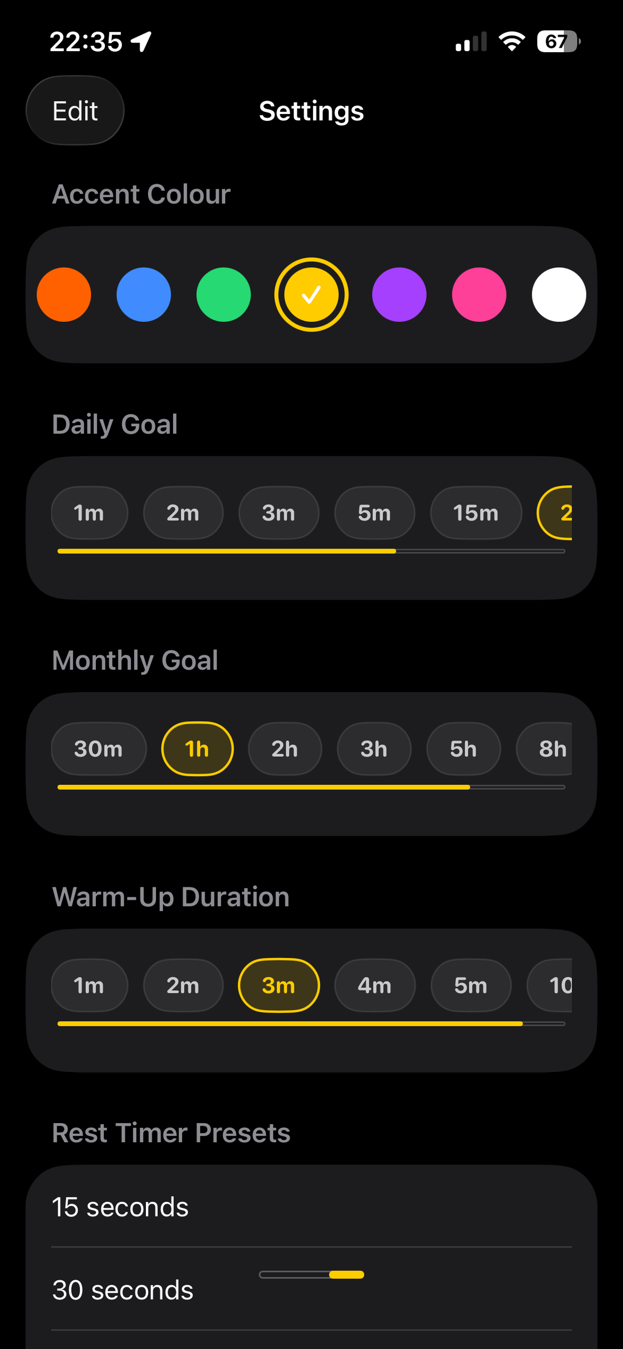 Gym Timer Pro screenshot 3