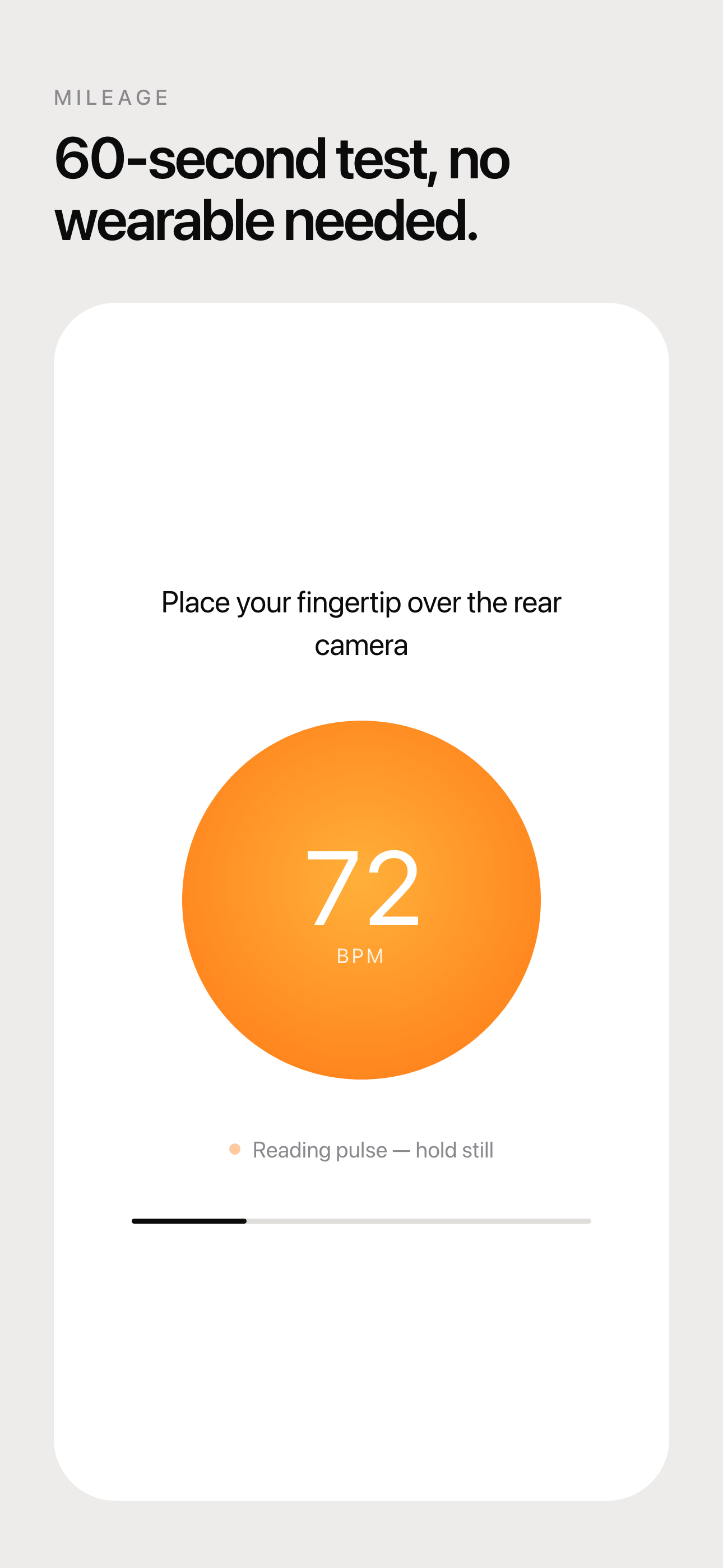 Mileage: Body Age Test screenshot 2