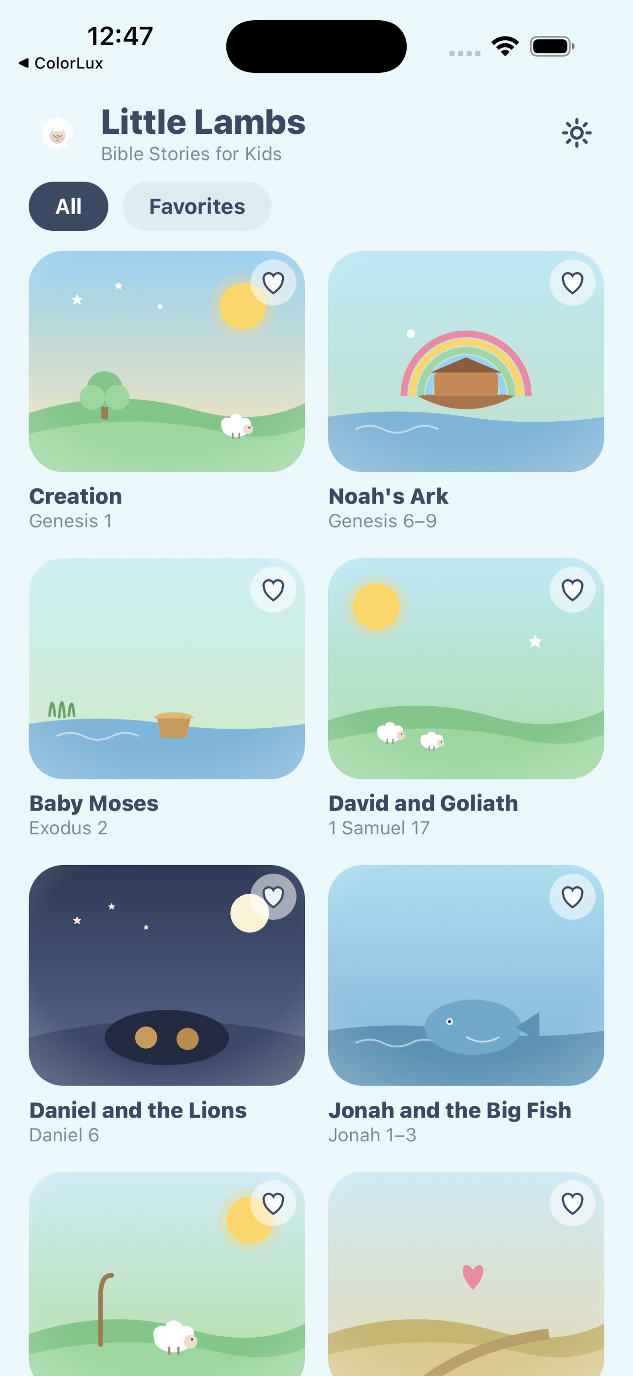 Screenshot 1 of Little Lambs