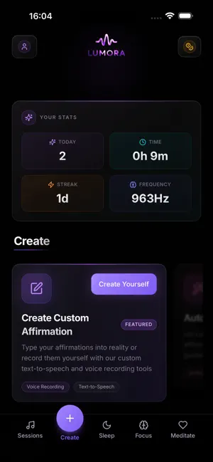 Lumora -Affirmations Made Easy screenshot 1