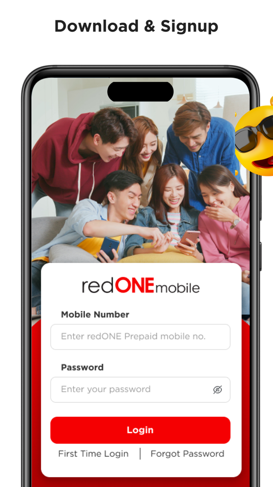 #1. redONE Prepaid (iOS) 由: Red One Network Sdn. Bhd.