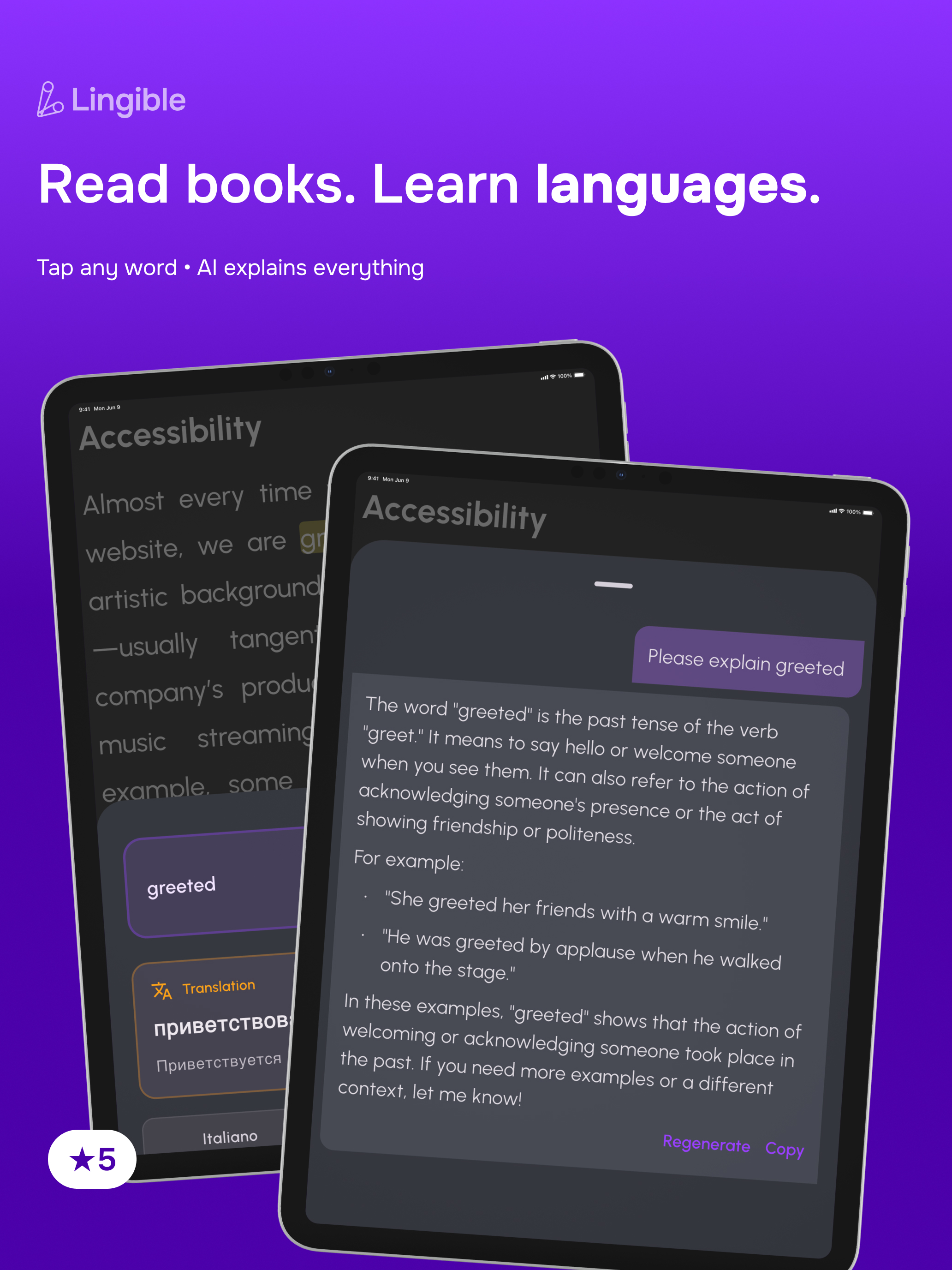 Lingible: Read, Watch, Immerse screenshot 7