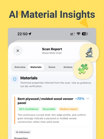Materium iPad screenshot