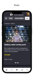EY Alumni Network screenshot
