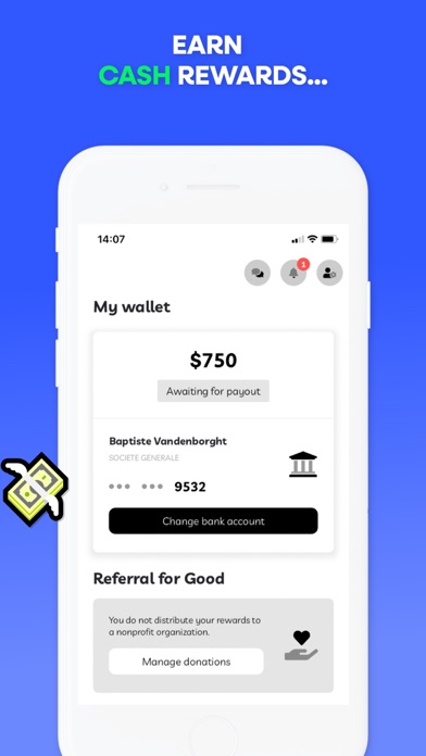 Yuccan - Referral Screenshot