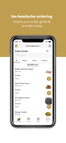 Upper Crust Distribution iPhone screenshot