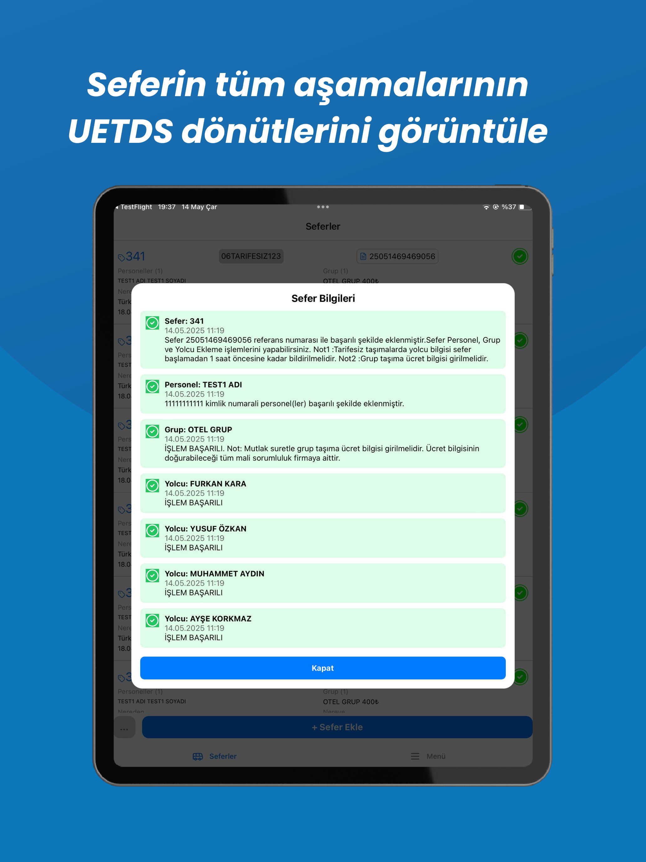 UETDS Kamu