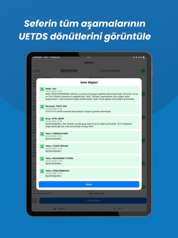 UETDS Kamu iPad screenshot