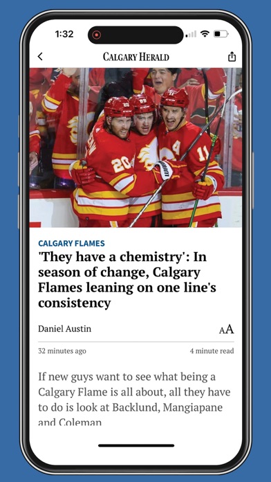 Calgary Herald Screenshot