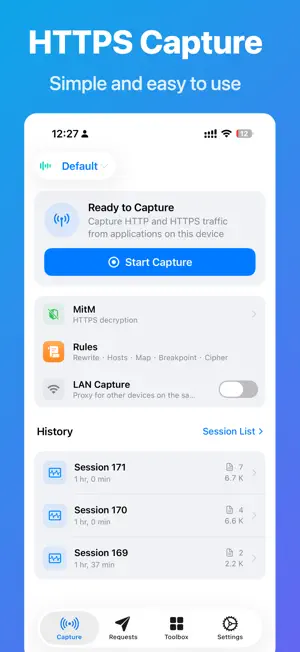 HTTPS Capture Traffic Decrypt screenshot 2