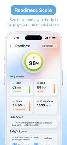 Bodio: Your Body Performance Screenshot 2 of 10