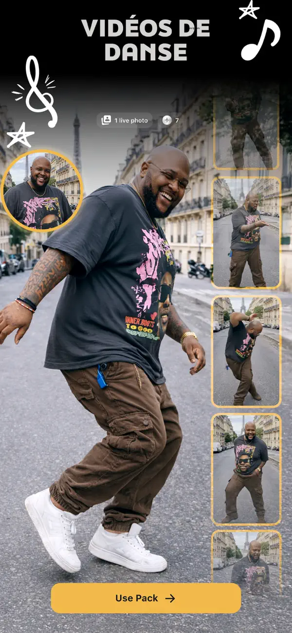 Screenshot #1 pour Pose : IA Photo, Image & Vidéo