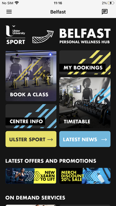 Ulster University Sport Screenshot