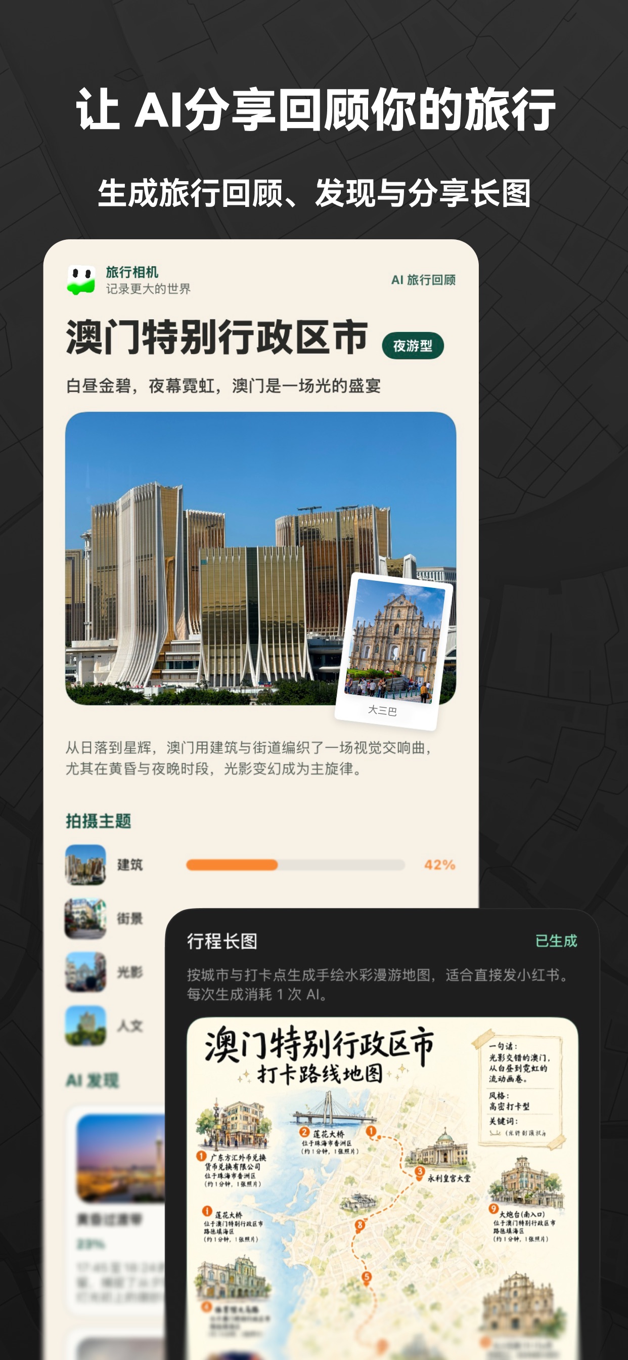 Screenshot 7 of 旅行相机 - 行程拍照轨迹记录