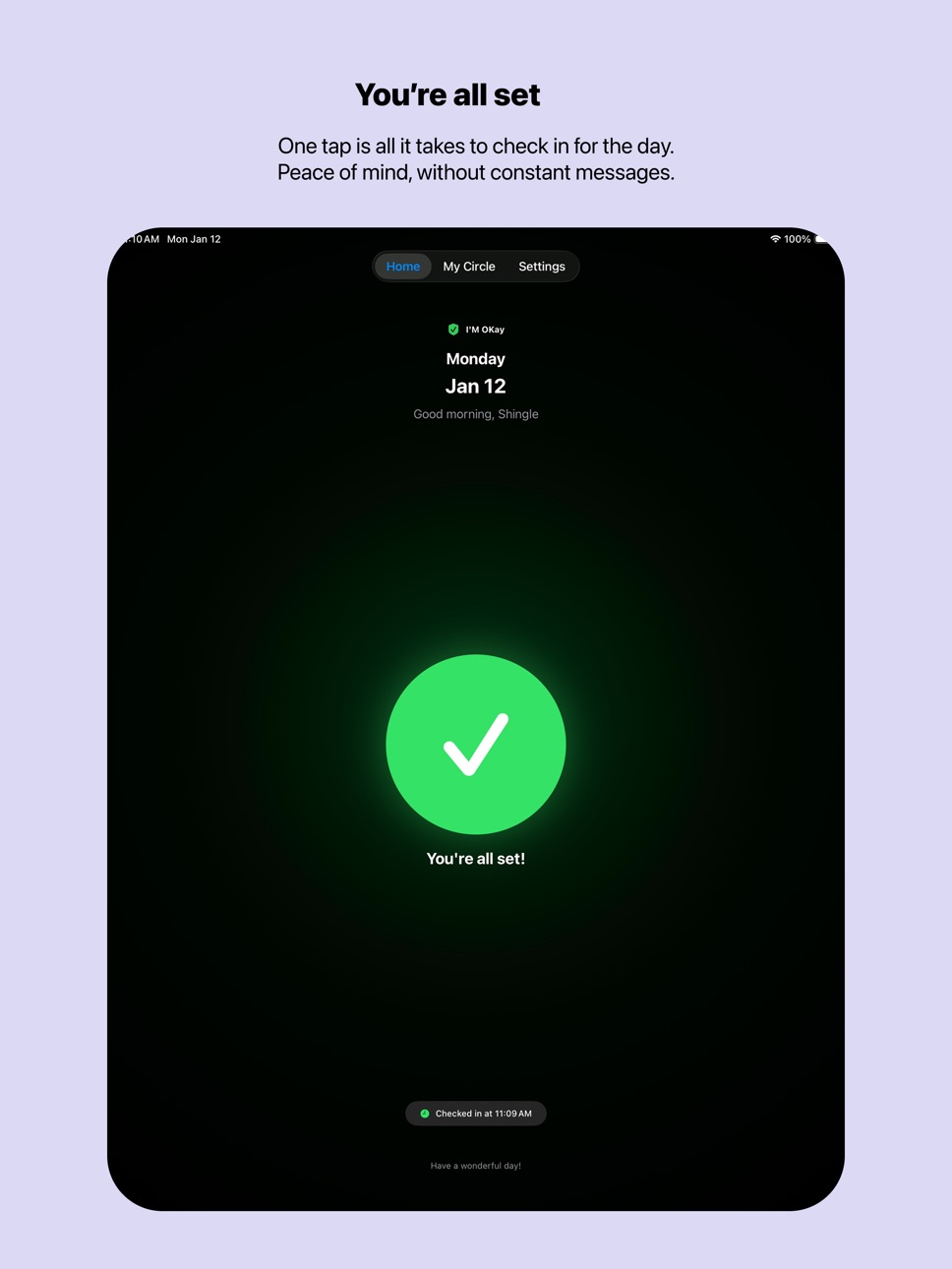 iPad screenshot