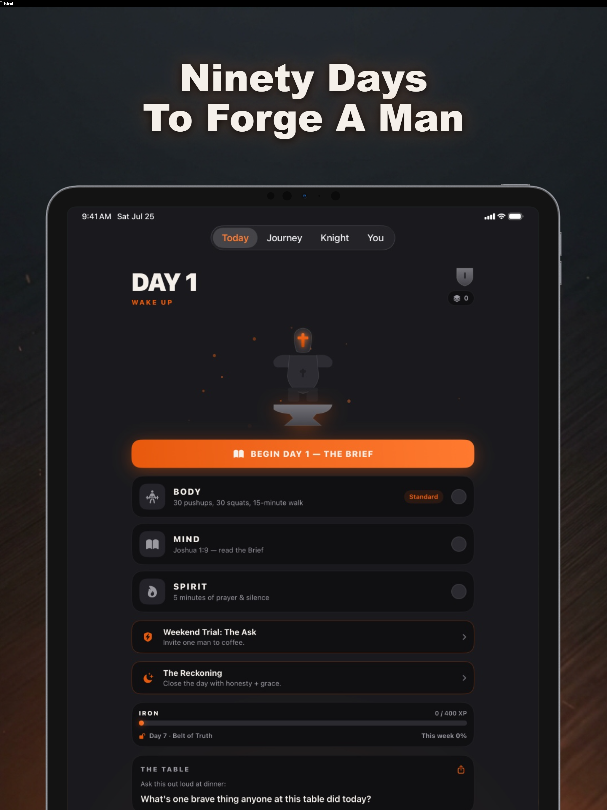 FORGED: Daily Bible for Men screenshot 8