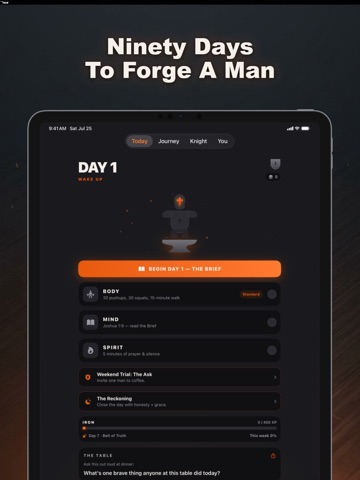 FORGED: Daily Bible for Men