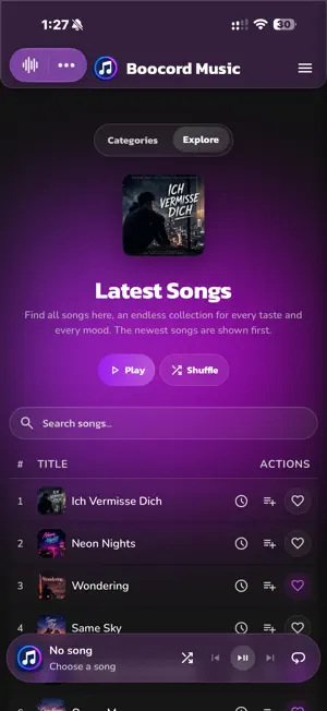 Boocord Music screenshot 2