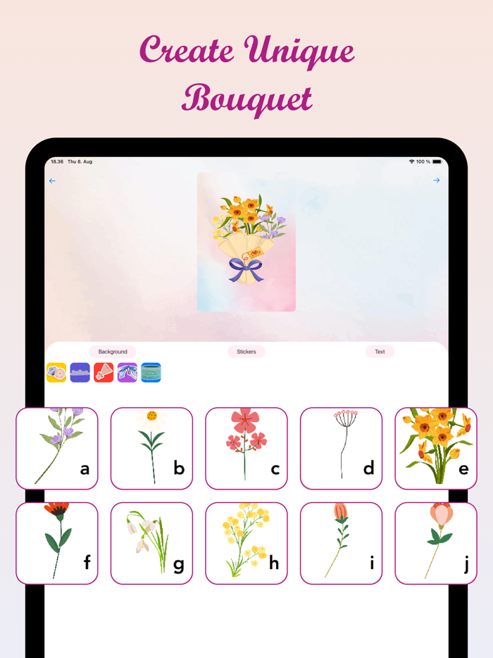 Flower Language DIY Bouquet