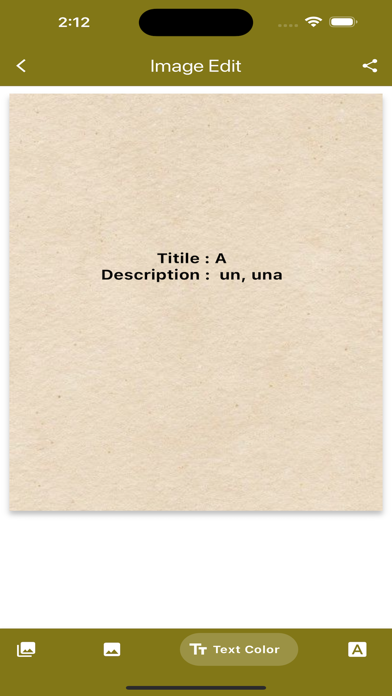 Spanish Dictionary & Crossword Screenshot