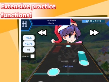 Touhou Beat iPad screenshot