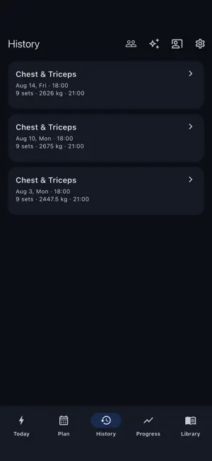 Fortera: Strength Tracker screenshot 4