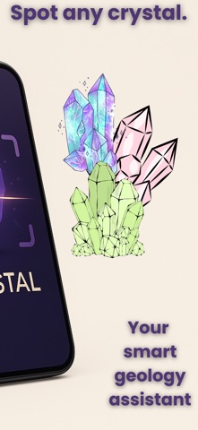 Crystal Identifier: AI Scan screenshot