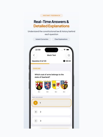 Germany Citizenship Test 2026 iPad screenshot