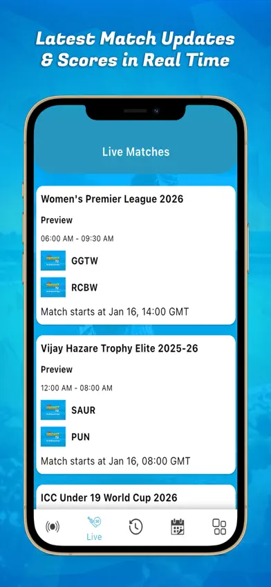 Live Cricket TV Scores screenshot 4