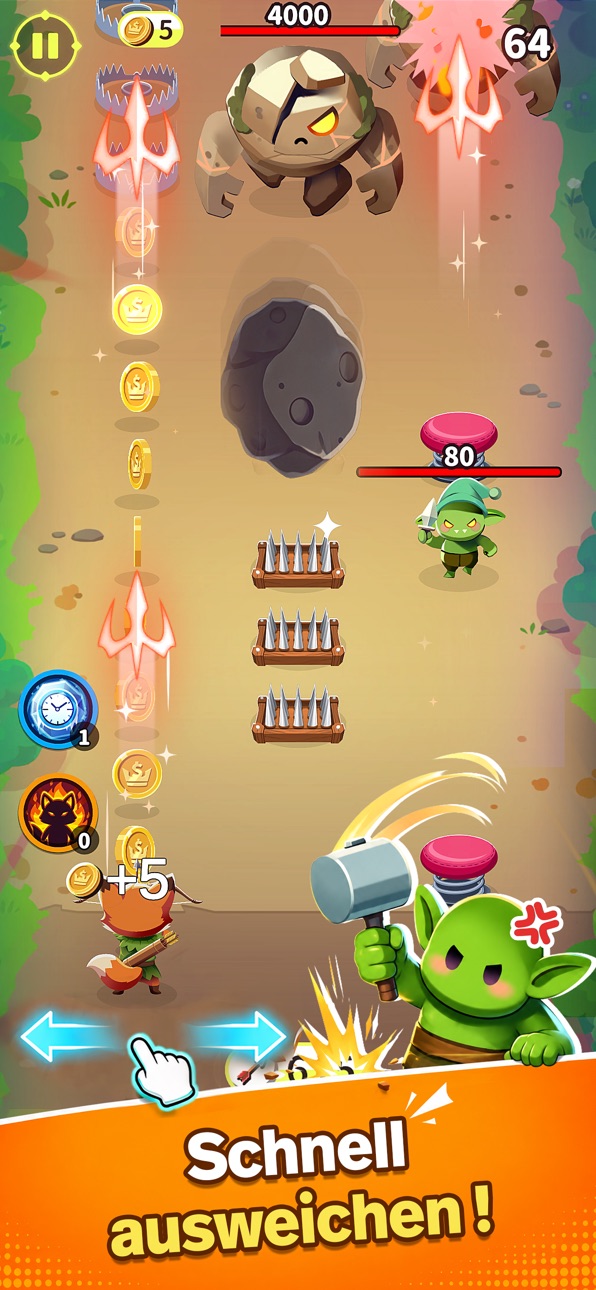 Fox Shot: Number Run iOS Mod IPA screenshot 3 - iOS game interface