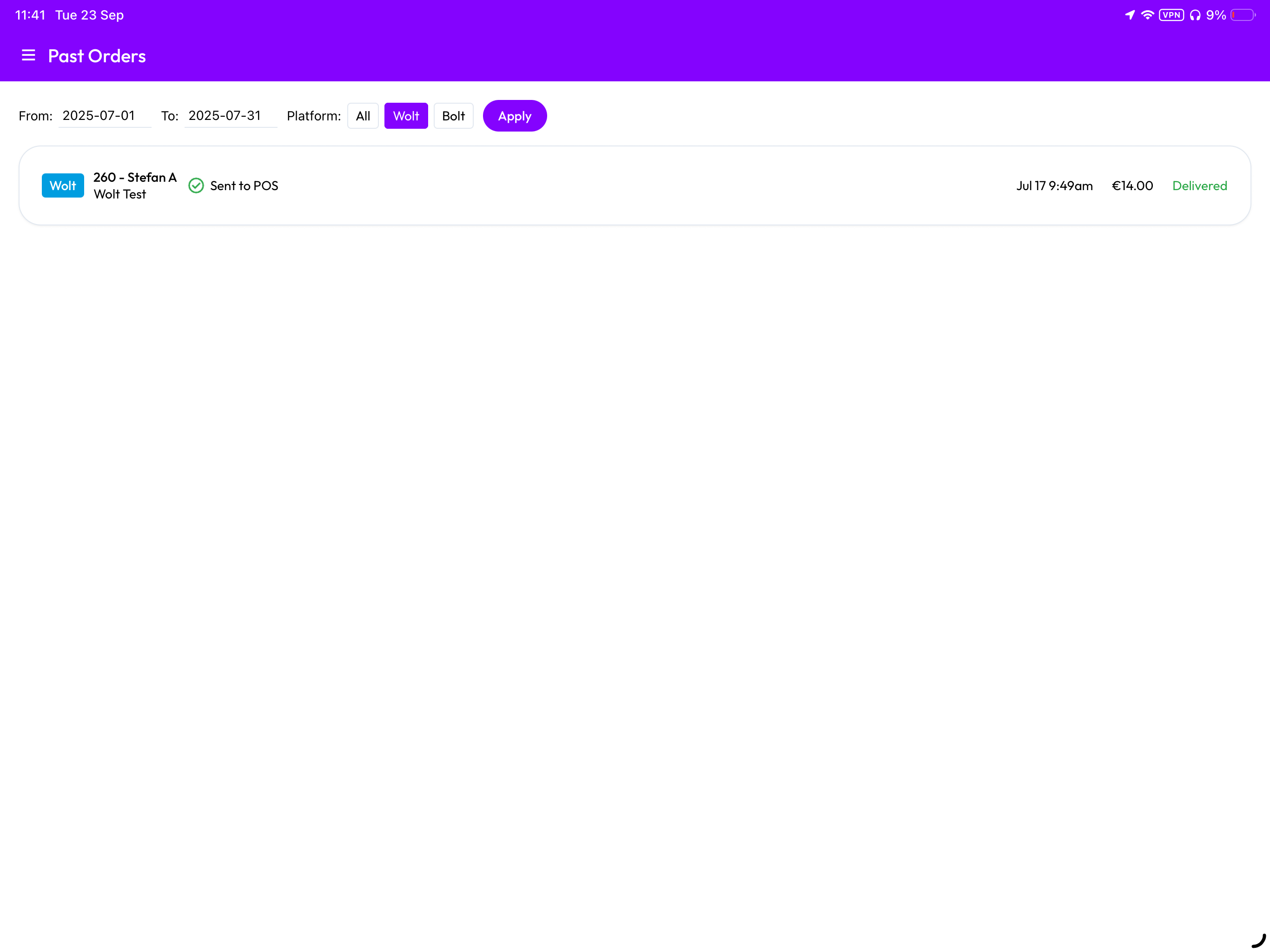 OrderUp: Order Manager screenshot 5