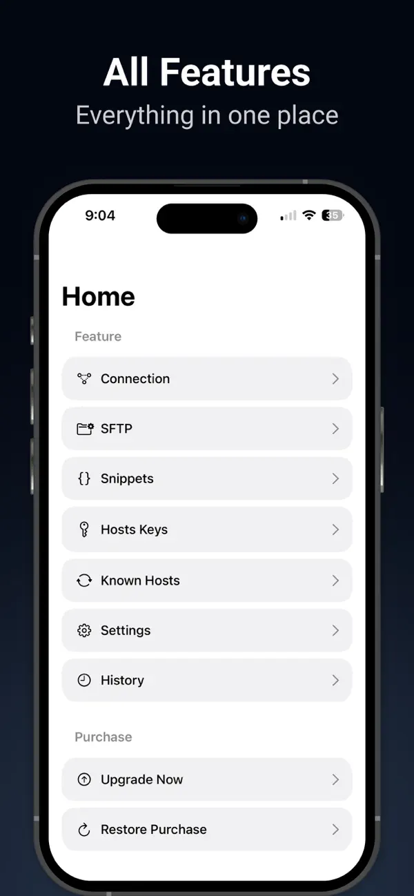 #2. SSH Client - Terminal (iOS) By: HANSIFY TECHNOLOGIES