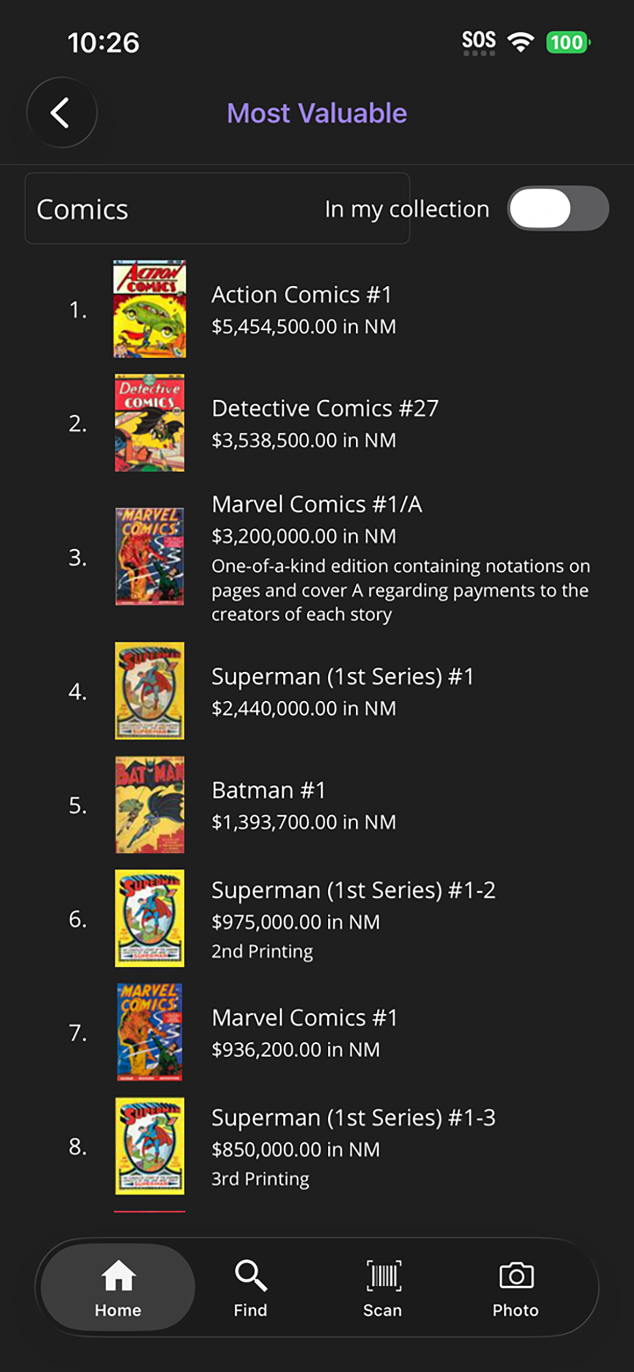ComicBase Mobile screenshot 3