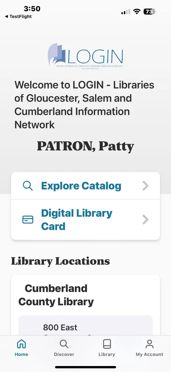 Screenshot #2 pour LOGIN Libraries