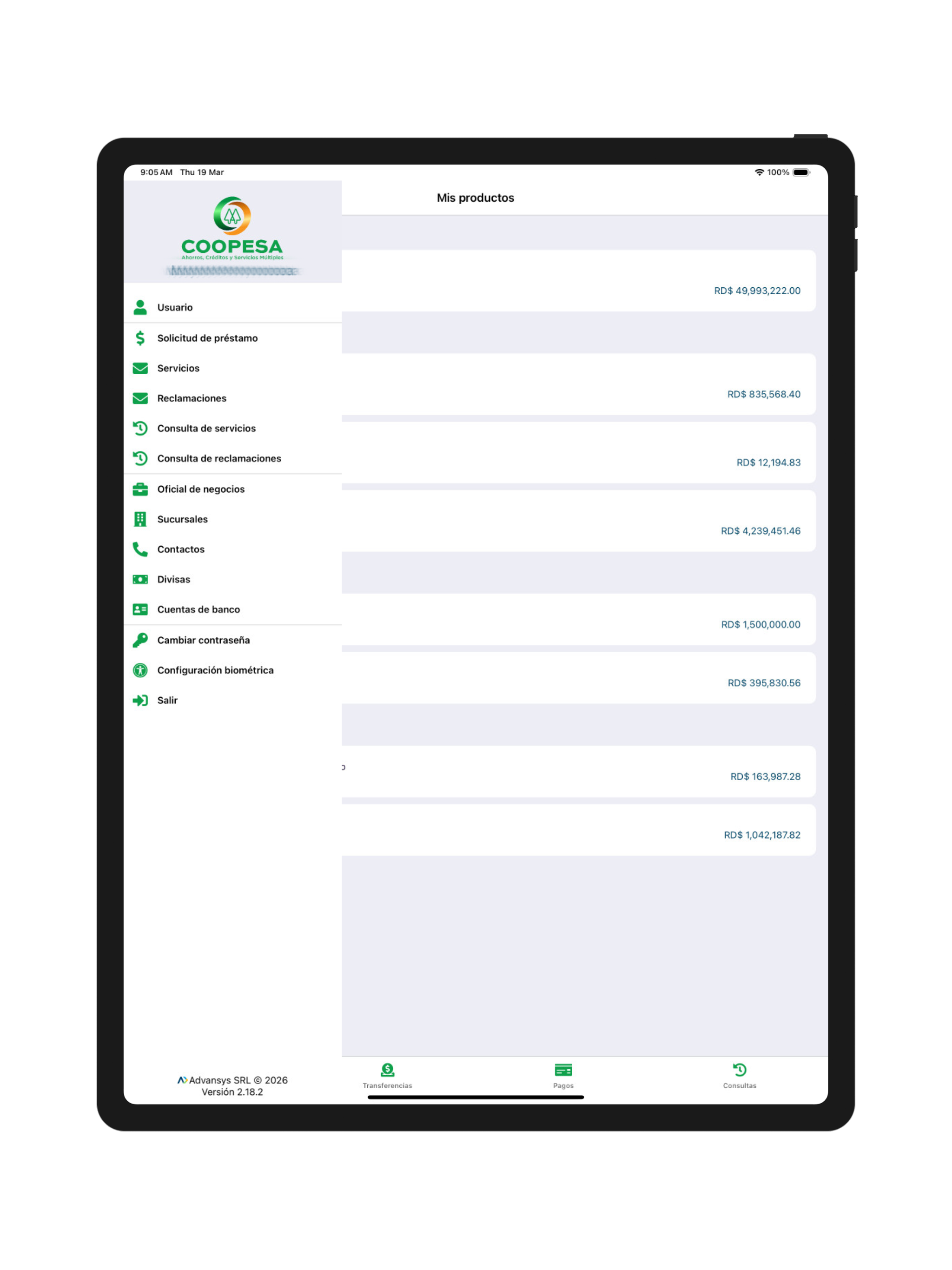 Coopesa Personal screenshot 5