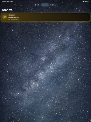 Ahead: Day Counter iPad screenshot