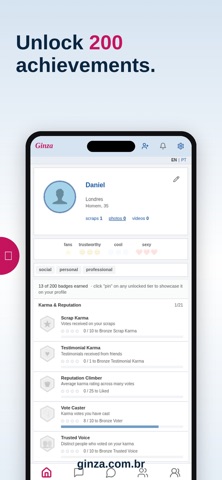 Ginza: Rede Social do Orkut screenshot