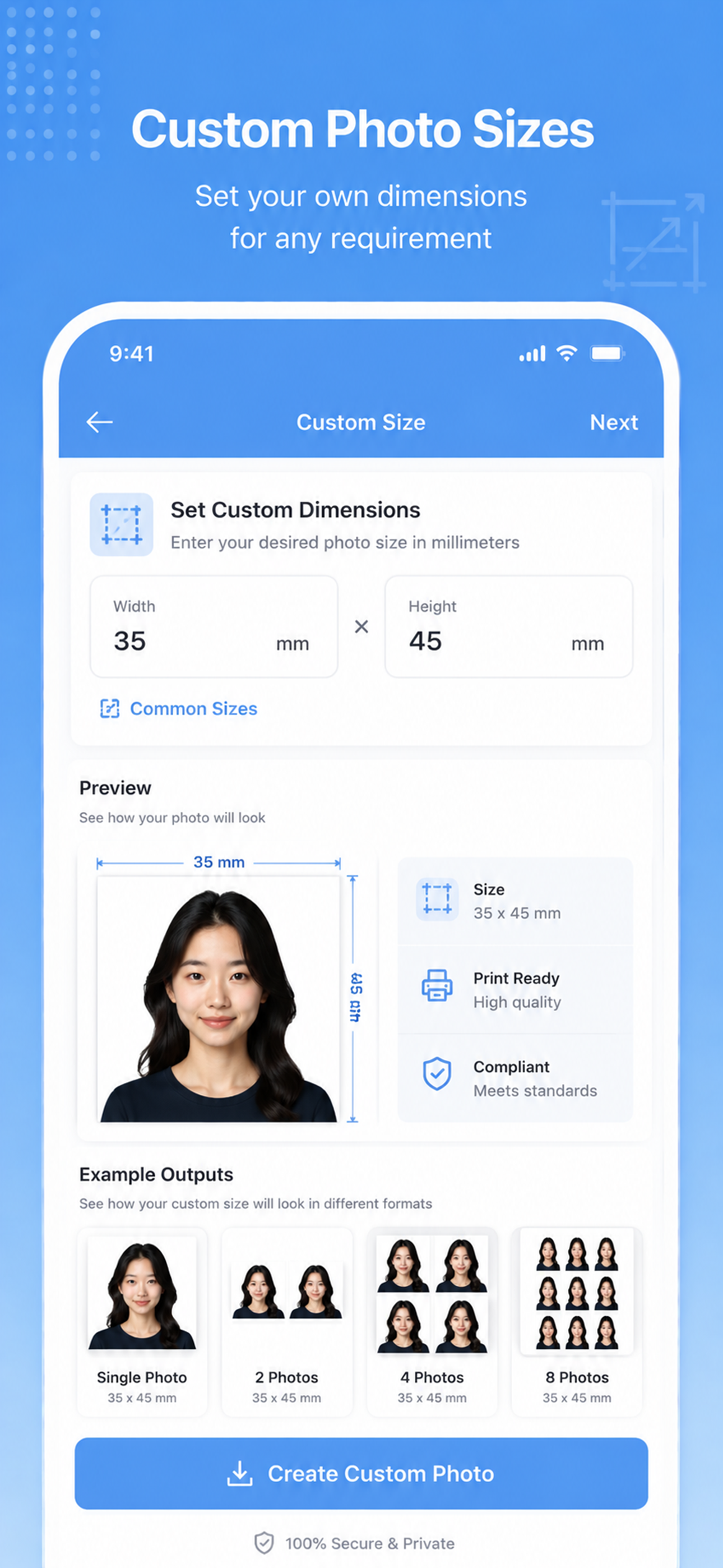 Print Photos Maker - PerfectID screenshot 3