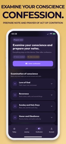 Sacred Habit: Catholic Tracker iPhone screenshot