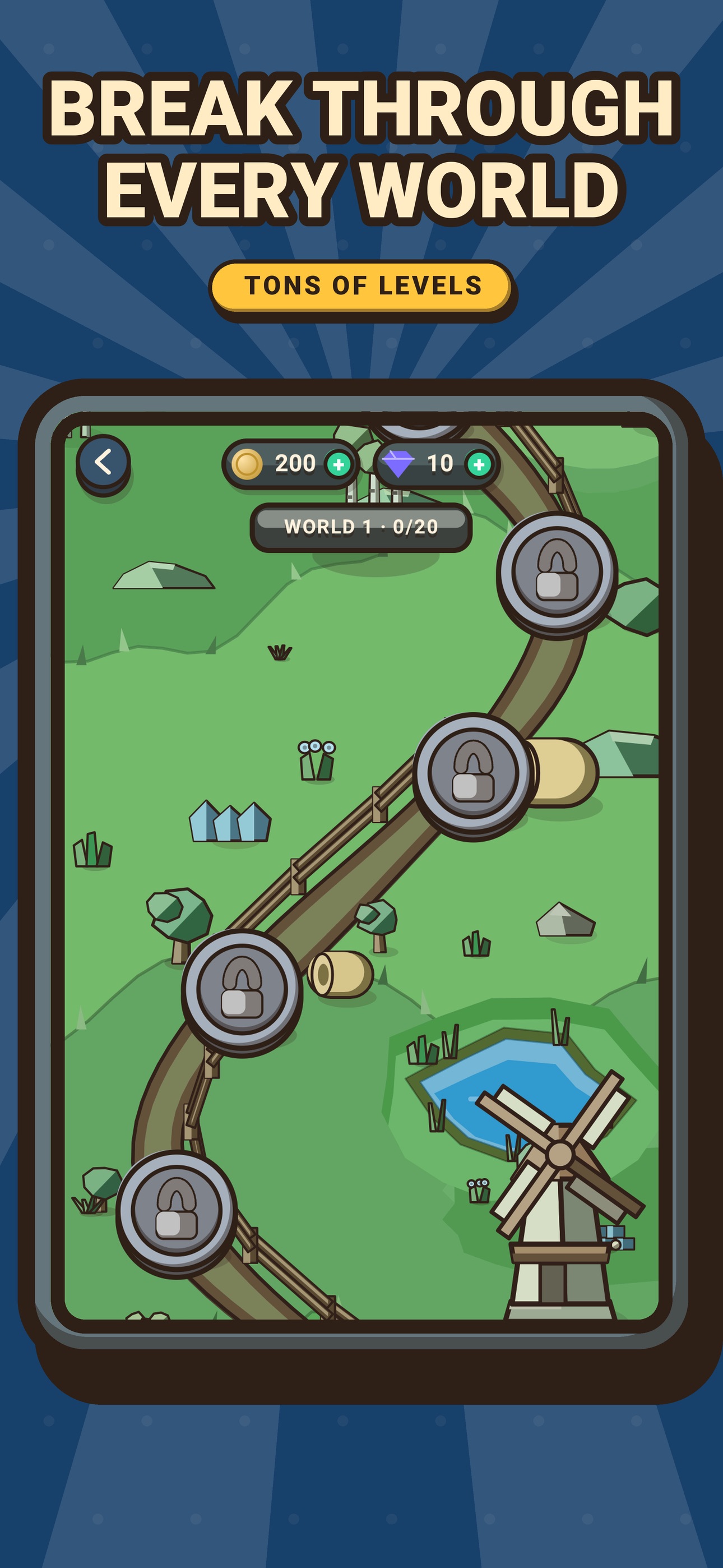 Screenshot 3 of Bounce Break: Brick Blast
